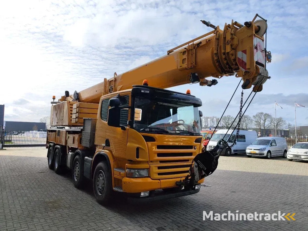 Scania P380 8x4 Liebherr LTF 1045-4.1!