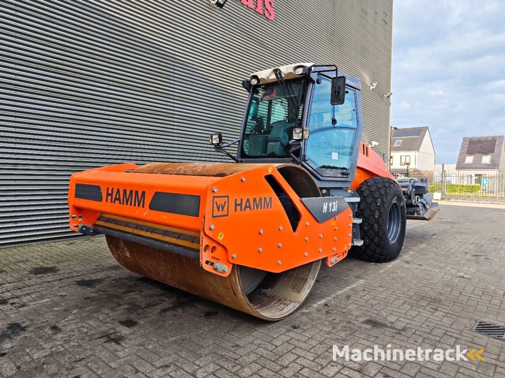 Hamm H13i Vibrationsplatten!