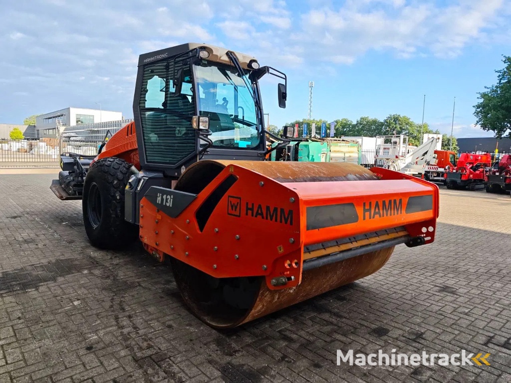 Hamm H13i Vibrationsplatten!
