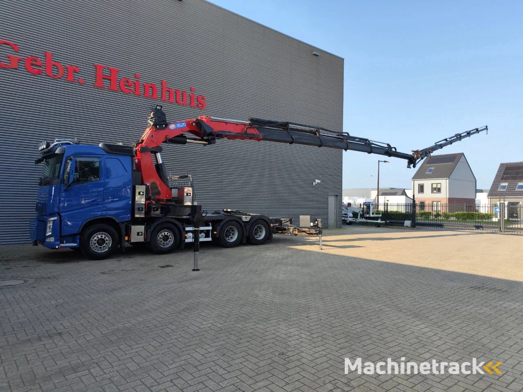 HMF 8520 K-0 6x Hydr. Jip 6x Hydr. Winch Frontabstutzung Volvo FH 540 8x4 Euro 6!