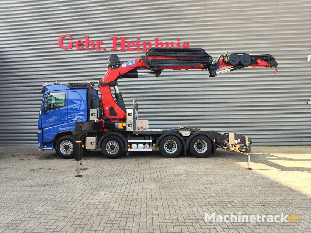Volvo FH 540 8x4 Euro 6 HMF 8520 K-0 6x Hydr. Jip 6x Hydr. Winch Frontabstutzung!