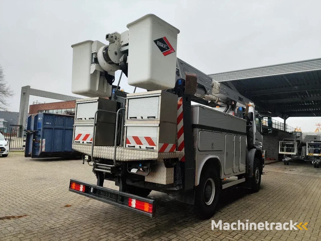 Versalift VO-355-MHI Winch 69 kV Mercedes Benz Axor 1824 4x4 Topcondition German Truck!