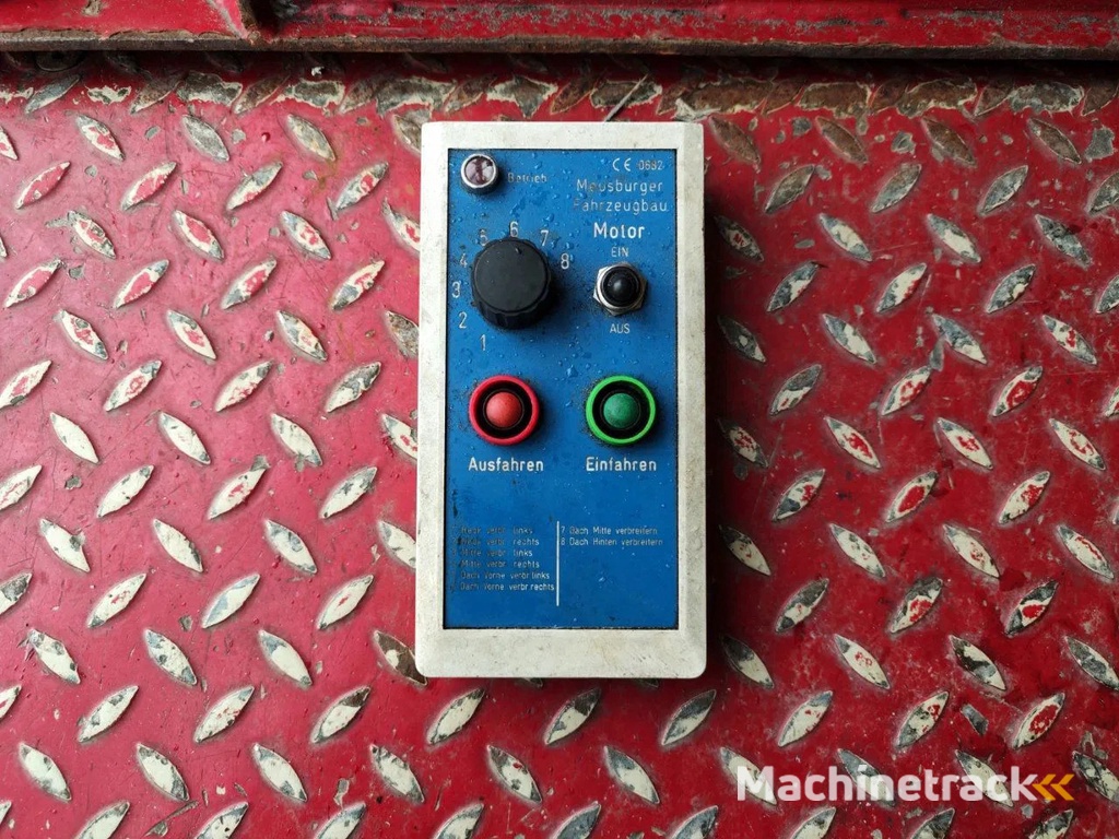 Meusburger MPG-3 12 Tons Axles 5.4 Meter extand. 4 Meter Extensions!