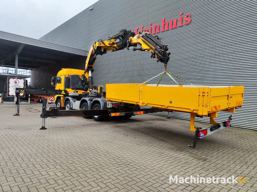 MAN TGA 35.480 8x4 Palfinger PK 85002 Jip Winch