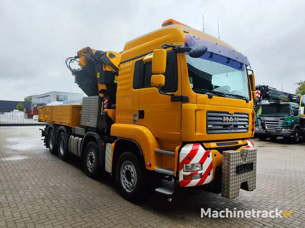 MAN TGA 35.480 8x4 Palfinger PK 85002 Jip Winch