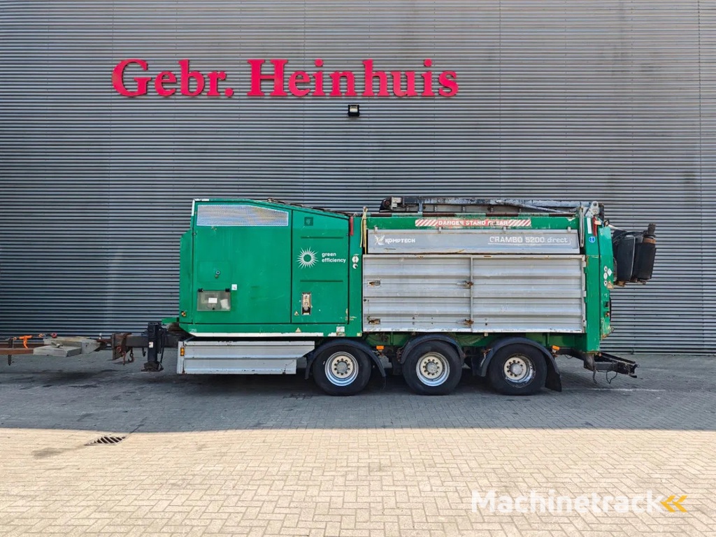 Komptech Crambo 5200 Direct Fire Damage!