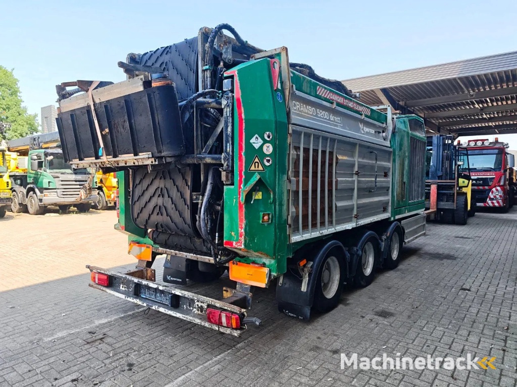 Komptech Crambo 5200 Direct Fire Damage!