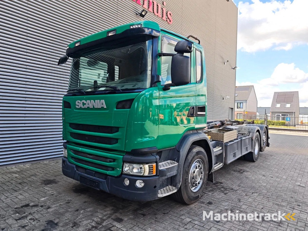 Scania G450 6x2 Hiab Multilift XR21Z59 Hooklift