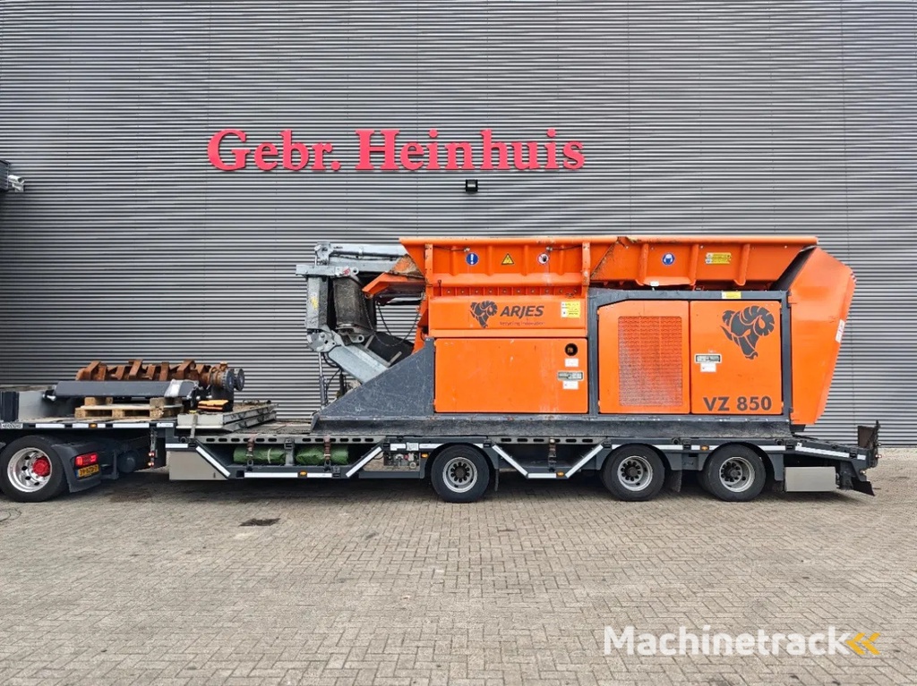 Arjes VZ 850 D 1 Extra set Refurbisched Shafts + Breamerbar Top Condition!