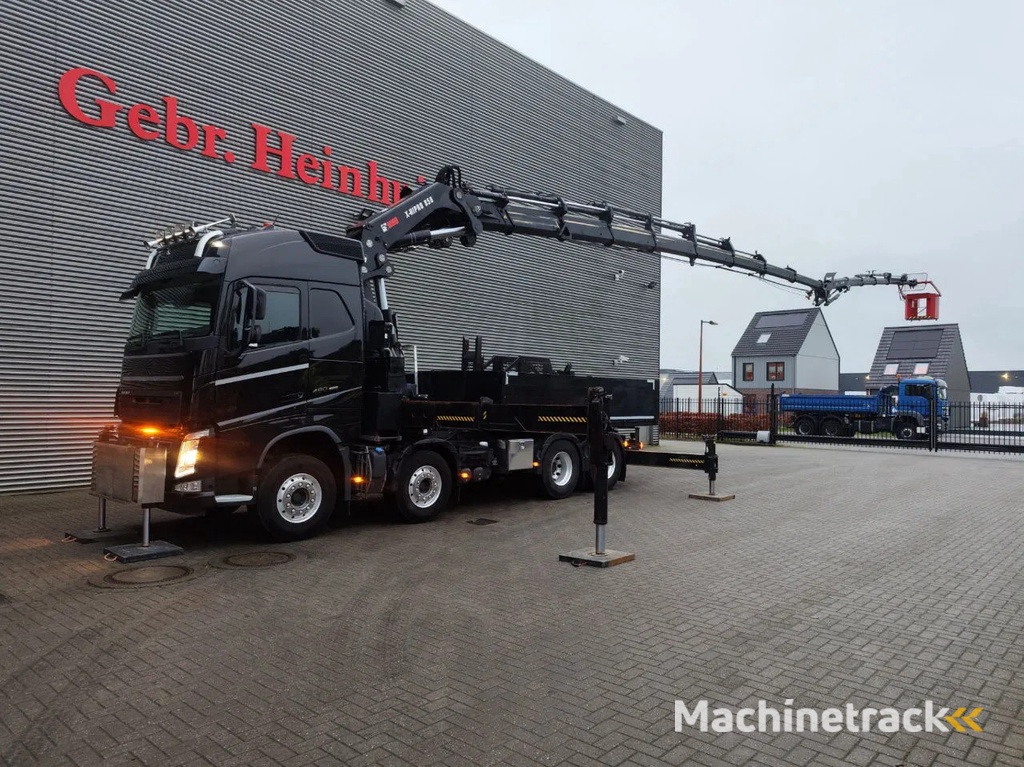 Hiab X-Hipro 858 E-8 Basket Volvo FH 460 8x4