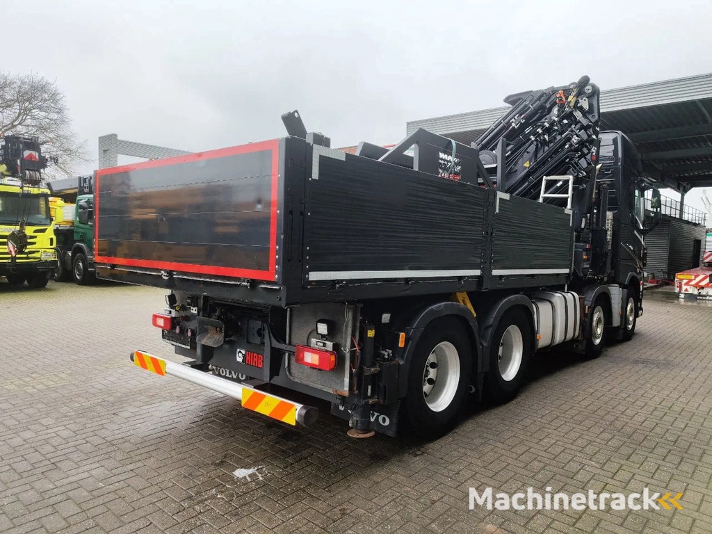 Volvo FH 460 8x4 Hiab X-Hipro 858 E-8 Basket!