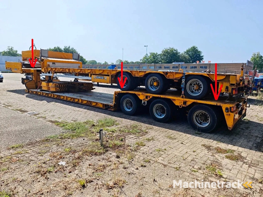 Goldhofer STZ-VL3-36/80A Extandable + 5 Meter Extensions!