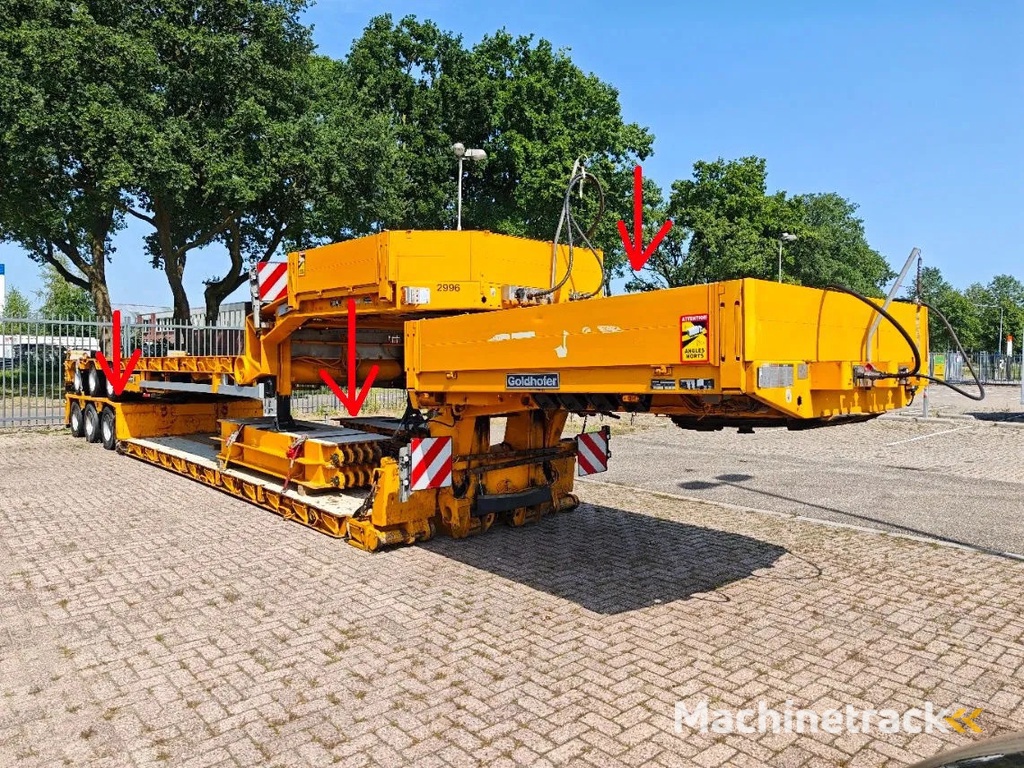 Goldhofer STZ-VL3-36/80A Extandable + 5 Meter Extensions!