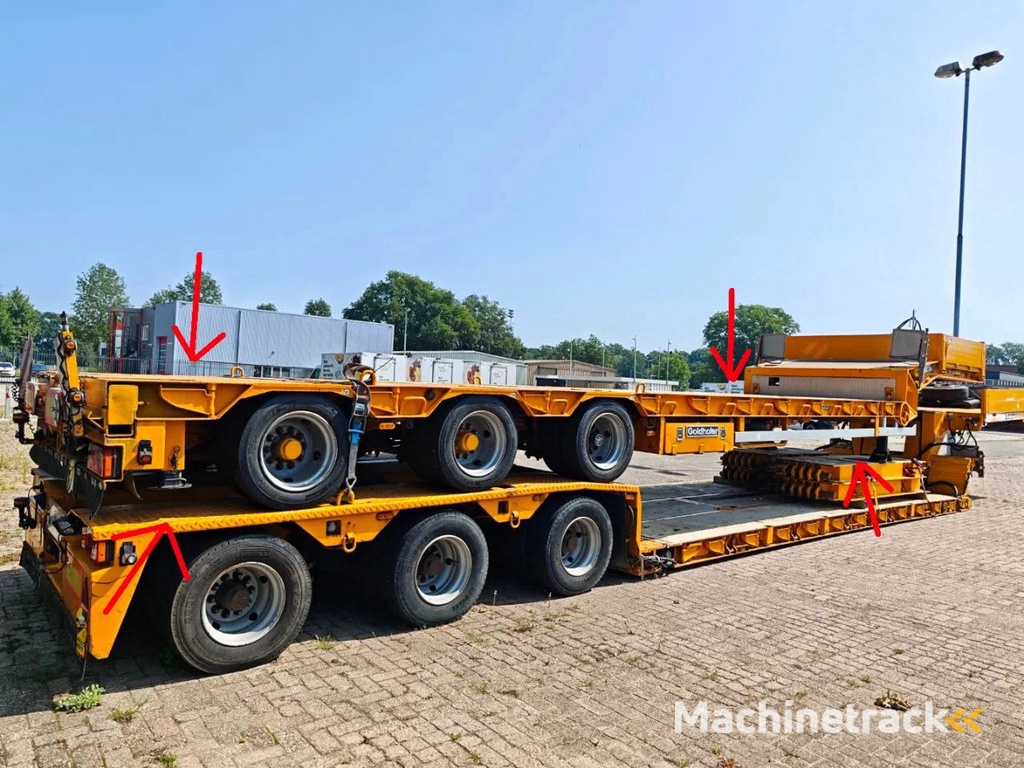 Goldhofer STZ-L3-27/80A 7.2 Meter Extand Powersteering 80 CM!