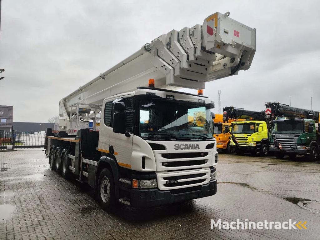 Scania P410 8x4 Tridem Bronto Skylift S70XDT