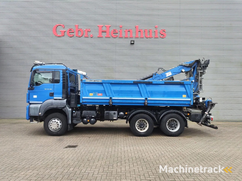 MAN TGS 26.480 6x4 Meiller 3 Seitenkipper Penz 20LP+8.50R