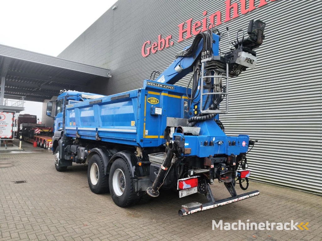 MAN TGS 26.480 6x4 Meiller 3 Seitenkipper Penz 20LP+8.50R