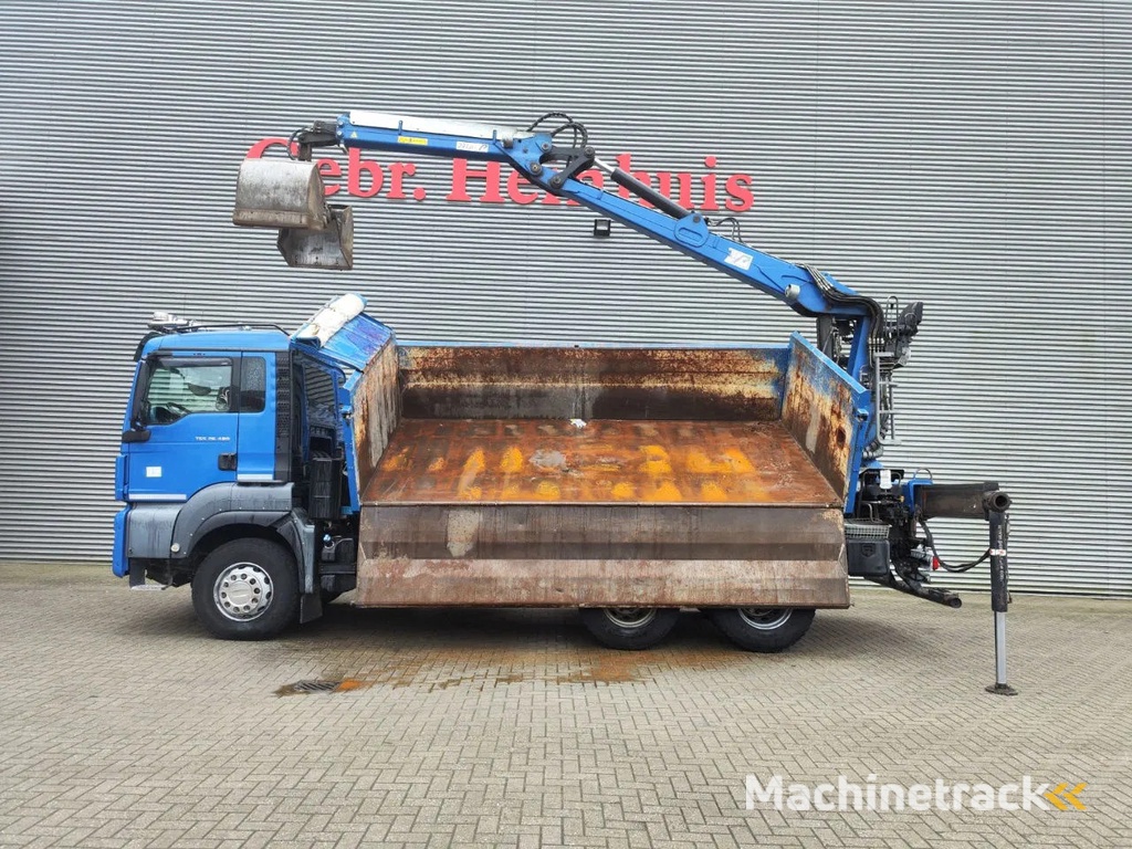 MAN TGS 26.480 6x4 Meiller 3 Seitenkipper Penz 20LP+8.50R