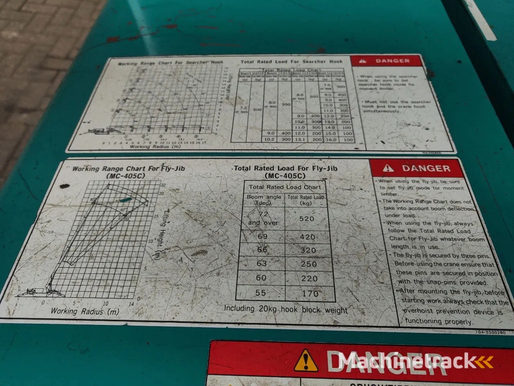 Maeda MC 405 CRME Jib