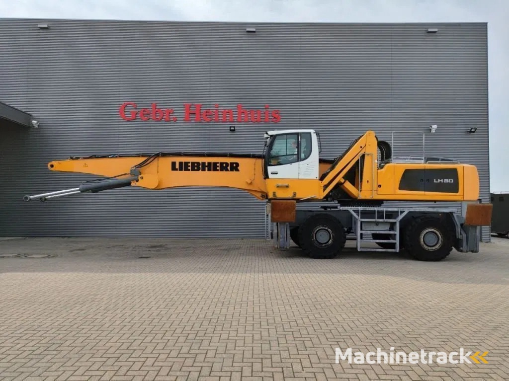 Liebherr LH 80 M Litronic  Magnetfunction  21.5 meter Boom!