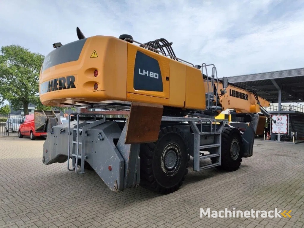Liebherr LH 80 M Litronic  Magnetfunction  21.5 meter Boom!
