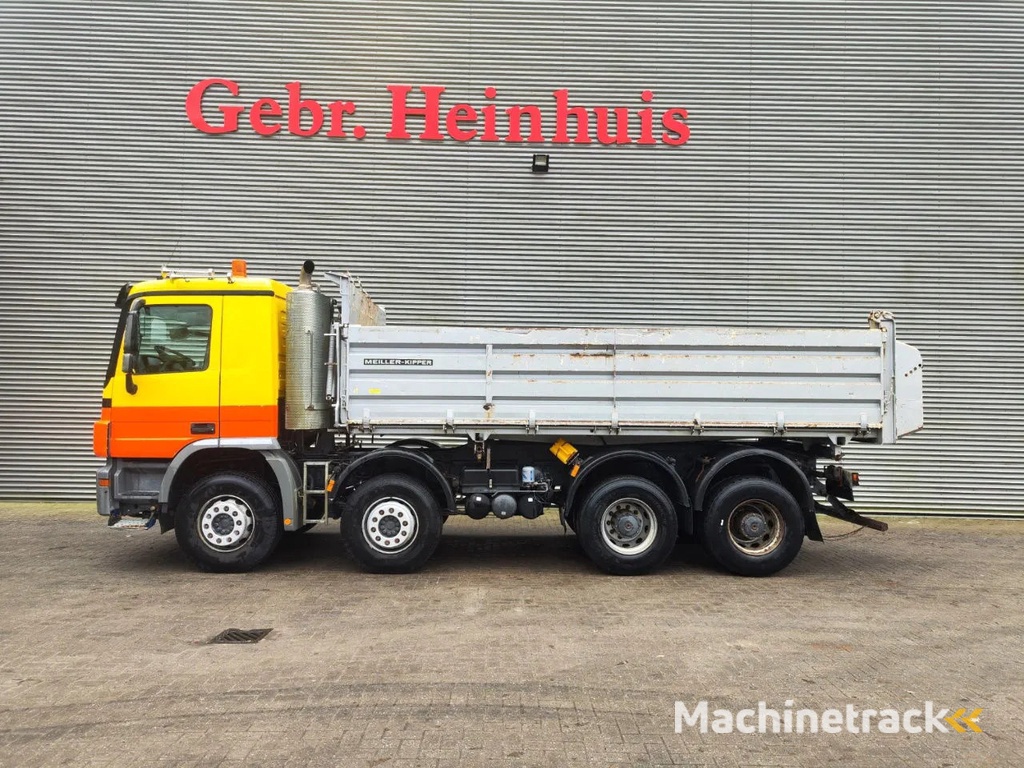 Mercedes-Benz Actros 4141 8x4 Meiller 3 Seitenkipper