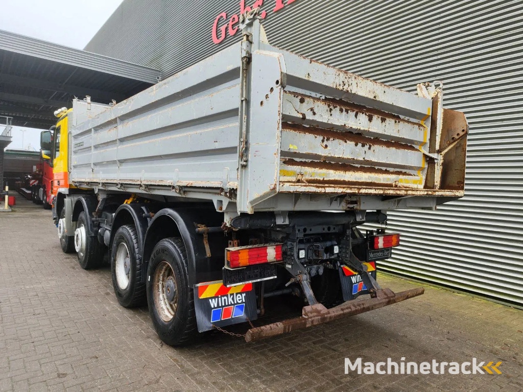 Mercedes-Benz Actros 4141 8x4 Meiller 3 Seitenkipper