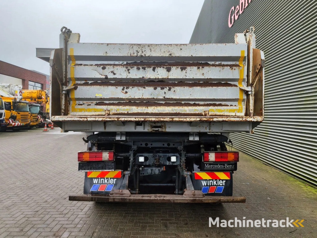 Mercedes-Benz Actros 4141 8x4 Meiller 3 Seitenkipper