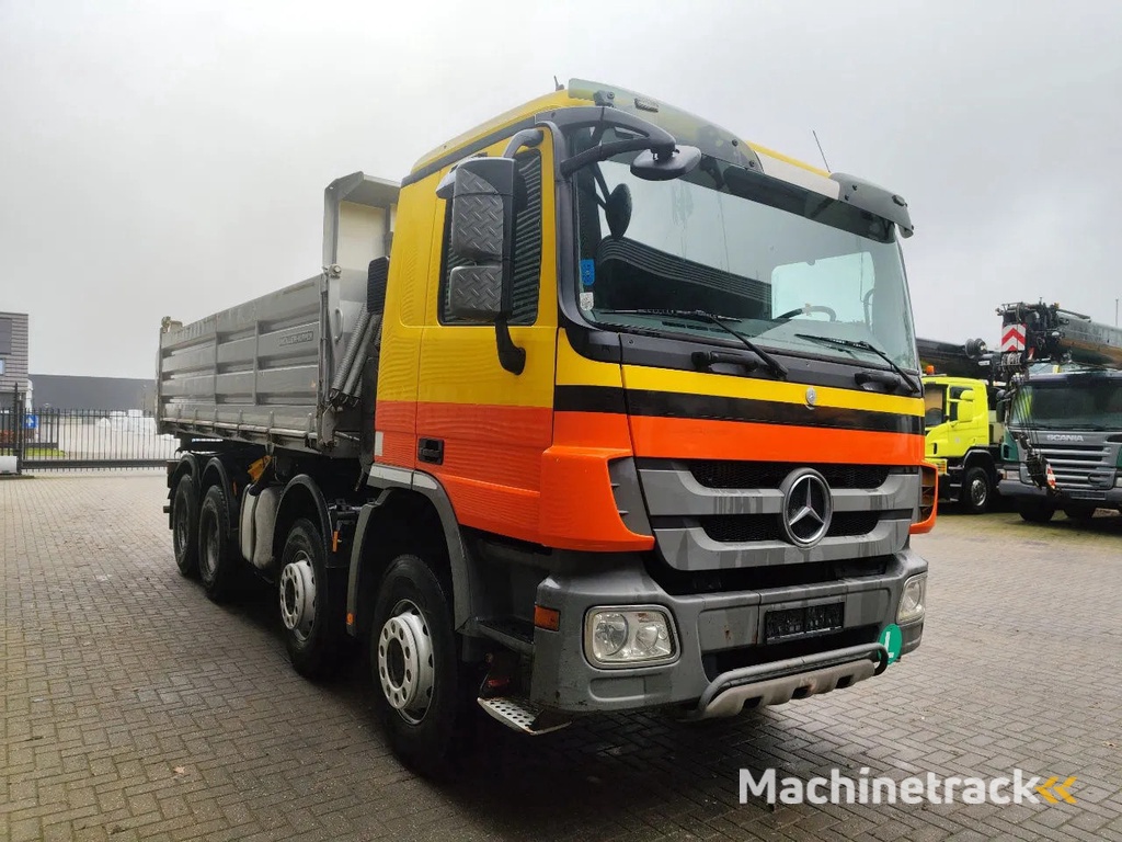 Mercedes-Benz Actros 4141 8x4 Meiller 3 Seitenkipper