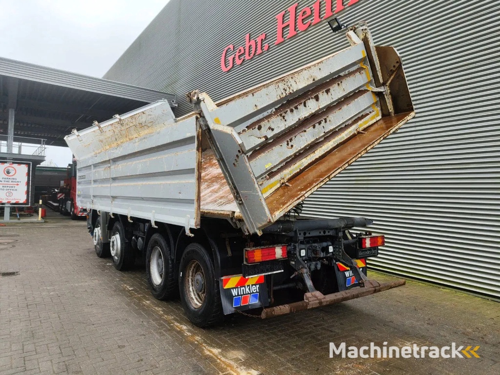 Mercedes-Benz Actros 4141 8x4 Meiller 3 Seitenkipper
