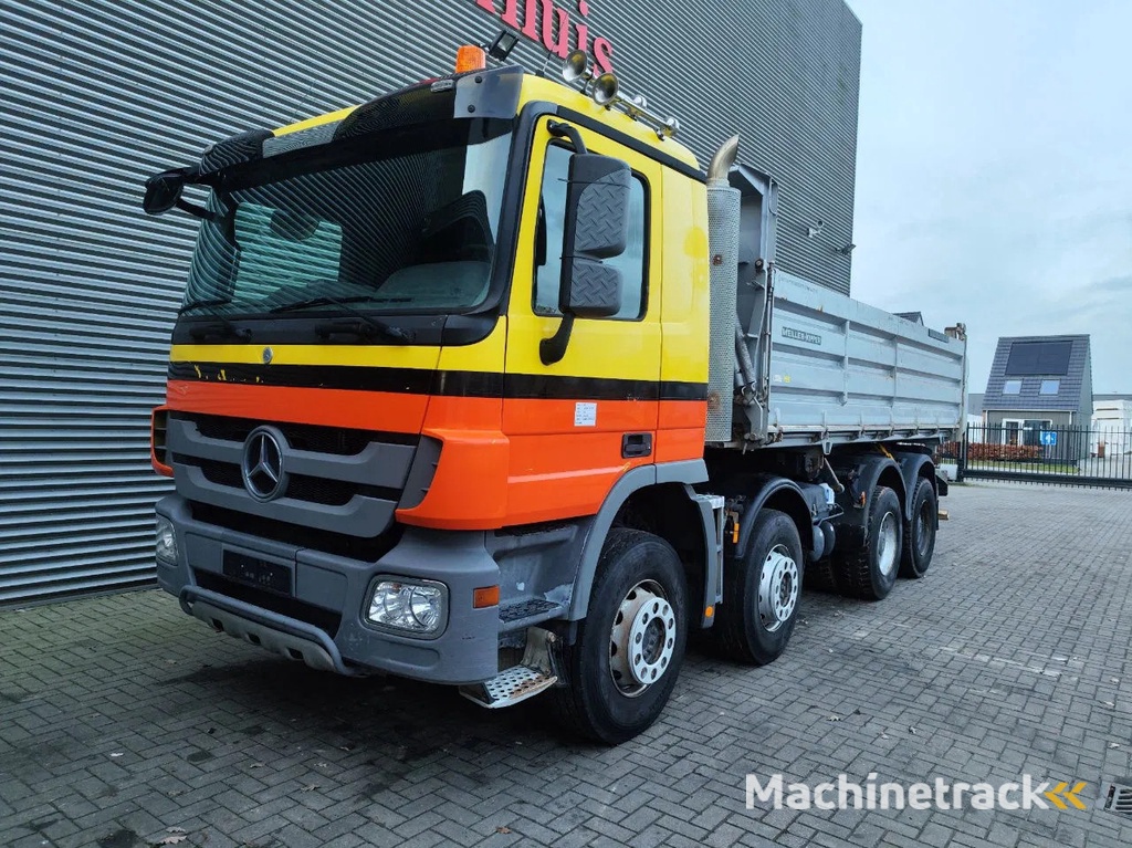 Mercedes-Benz Actros 4141 8x4 Meiller 3 Seitenkipper