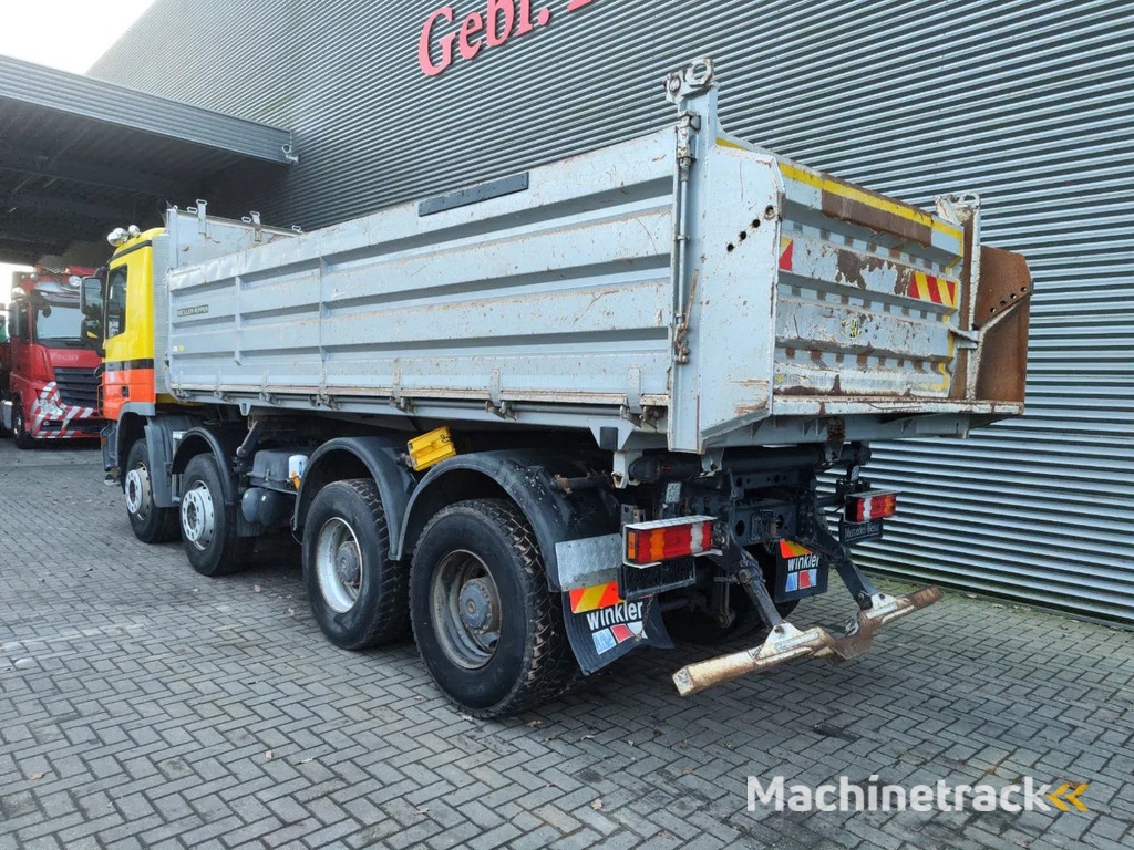 Mercedes-Benz Actros 4141 8x4 Meiller 3 Seitenkipper