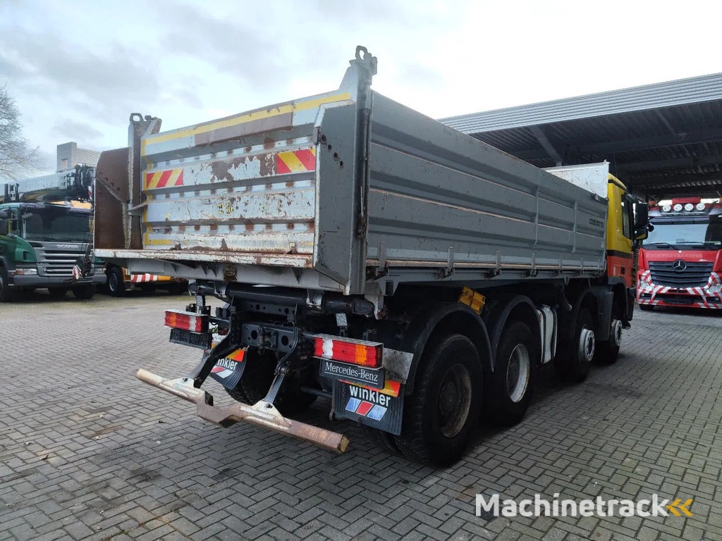 Mercedes-Benz Actros 4141 8x4 Meiller 3 Seitenkipper