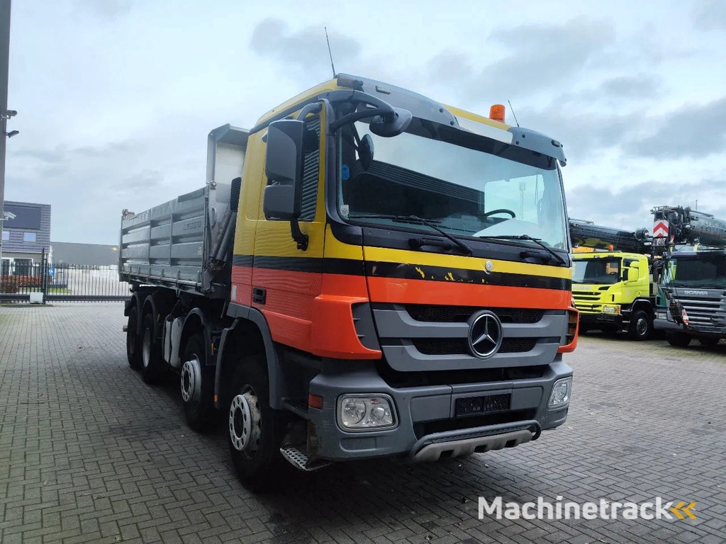 Mercedes-Benz Actros 4141 8x4 Meiller 3 Seitenkipper