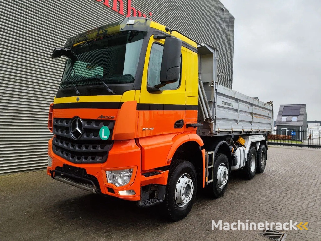 Mercedes-Benz Arocs 3743 8x4 Meiller 3 Seitenkipper
