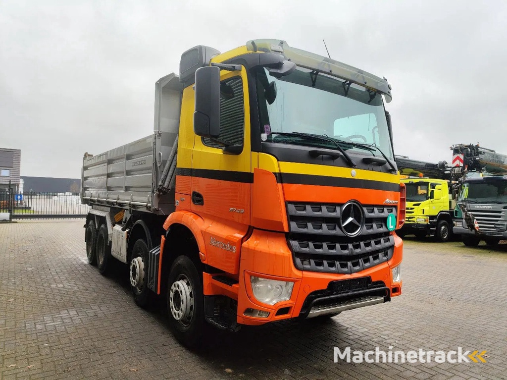 Mercedes-Benz Arocs 3743 8x4 Meiller 3 Seitenkipper