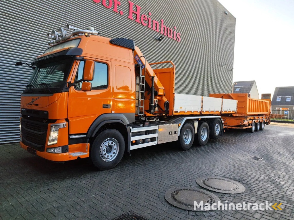 Volvo FM 500 8x4 Tridem Multilift XR20ZL HMF 2620 K8 + MAC DL3