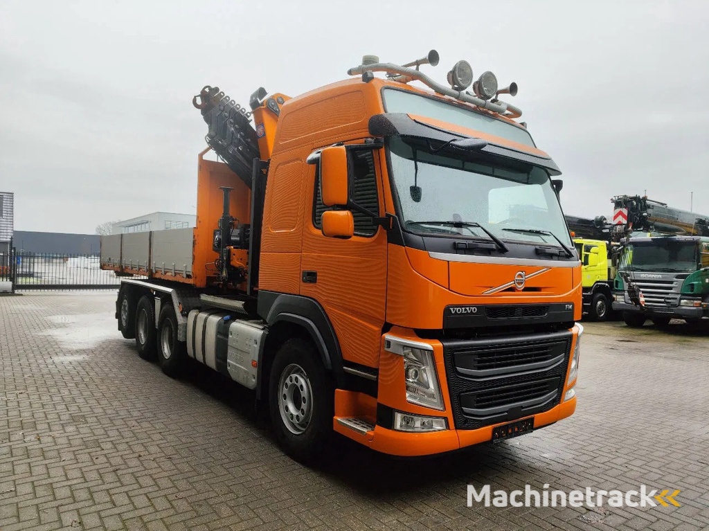 Volvo FM 500 8x4 Tridem Multilift XR20ZL HMF 2620 K8 + MAC DL3