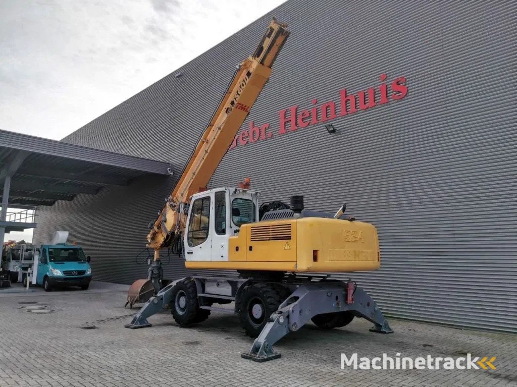 Liebherr A924C Litronic - TML TS60D - Telescopic Boom - Grab - 4500 Hours!