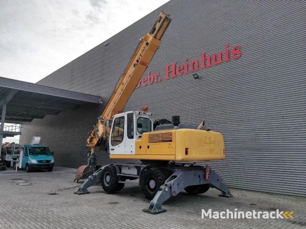 Liebherr A924C Litronic - TML TS60D - Telescopic Boom - Grab - 4500 Hours!