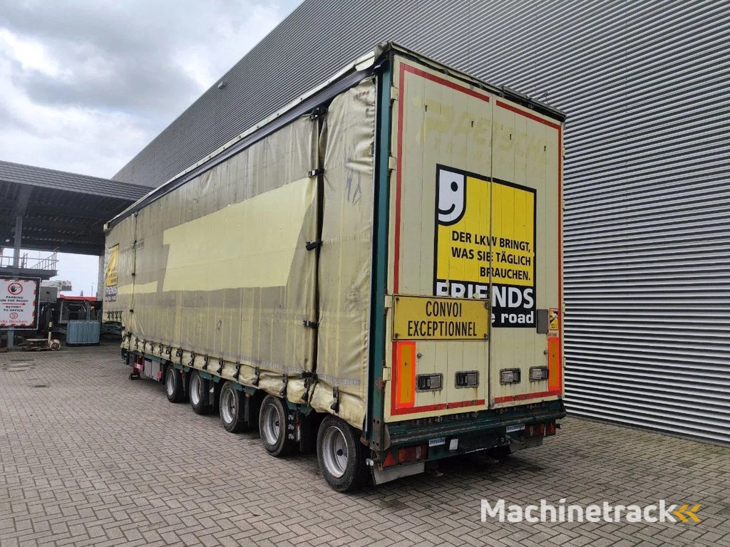 Meusburger MPG-5 2 x Lift Axle 2 x Steering Axle 2 Pieces!