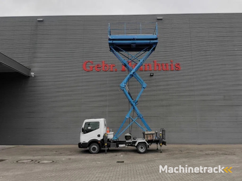 Nissan Cabstar Cabstar 35.13 - Weiss SF 10 - 400 KG Capacity - Tunnel/Airplane Lift - 2 Pieces!