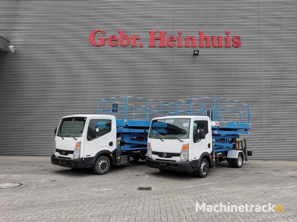 Nissan Cabstar Cabstar 35.13 - Weiss SF 10 - 400 KG Capacity - Tunnel/Airplane Lift - 2 Pieces!