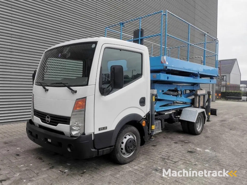Nissan Cabstar Cabstar 35.13 - Weiss SF 10 - 400 KG Capacity - Tunnel/Airplane Lift - 2 Pieces!