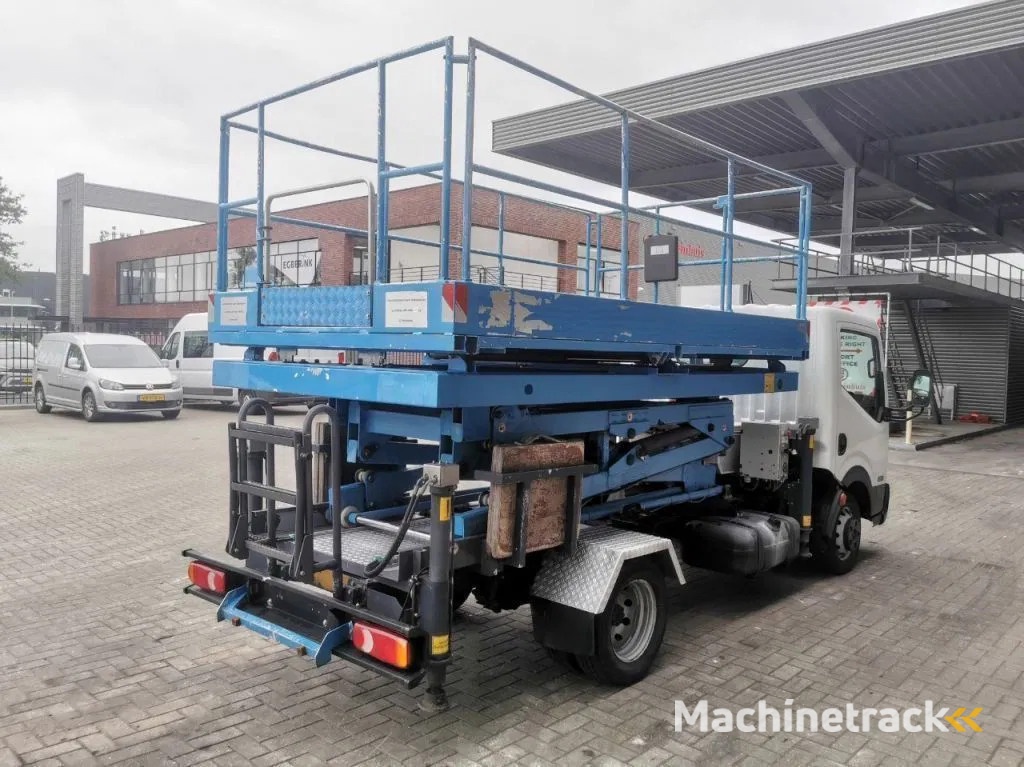 Nissan Cabstar Cabstar 35.13 - Weiss SF 10 - 400 KG Capacity - Tunnel/Airplane Lift - 2 Pieces!