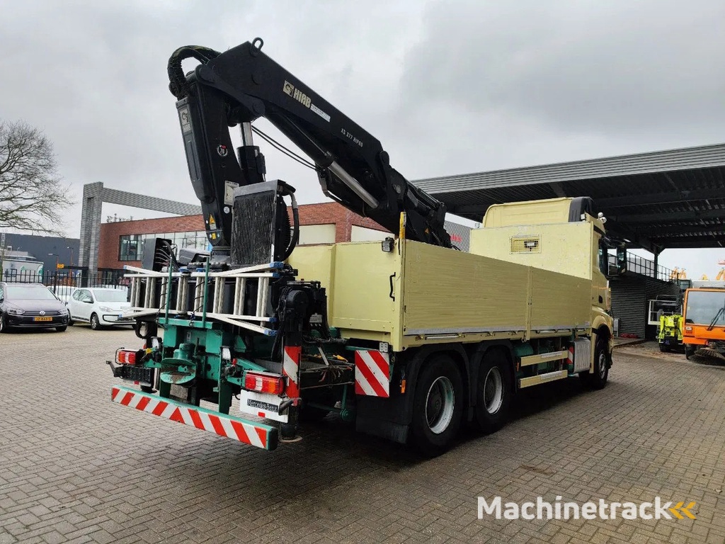 Mercedes-Benz Arocs 2645 6x4 Euro 6 Hiab XS 377 Hipro 7 x Hydr. Hiab Rotated Clamp!