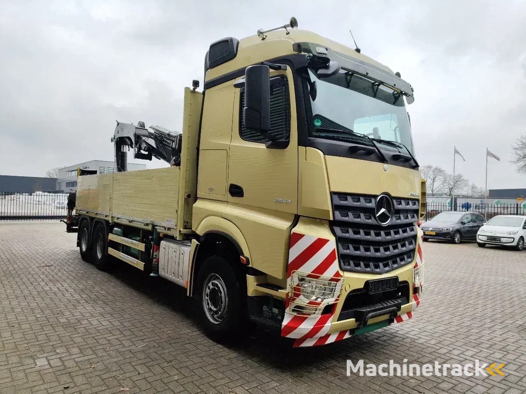 Mercedes-Benz Arocs 2645 6x4 Euro 6 Hiab XS 377 Hipro 7 x Hydr. Hiab Rotated Clamp!