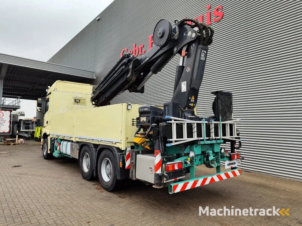 Hiab XS 377 Hipro 7 x Hydr. Hiab Rotated Clamp Mercedes Benz Arocs 2645 6x4 Euro 6!
