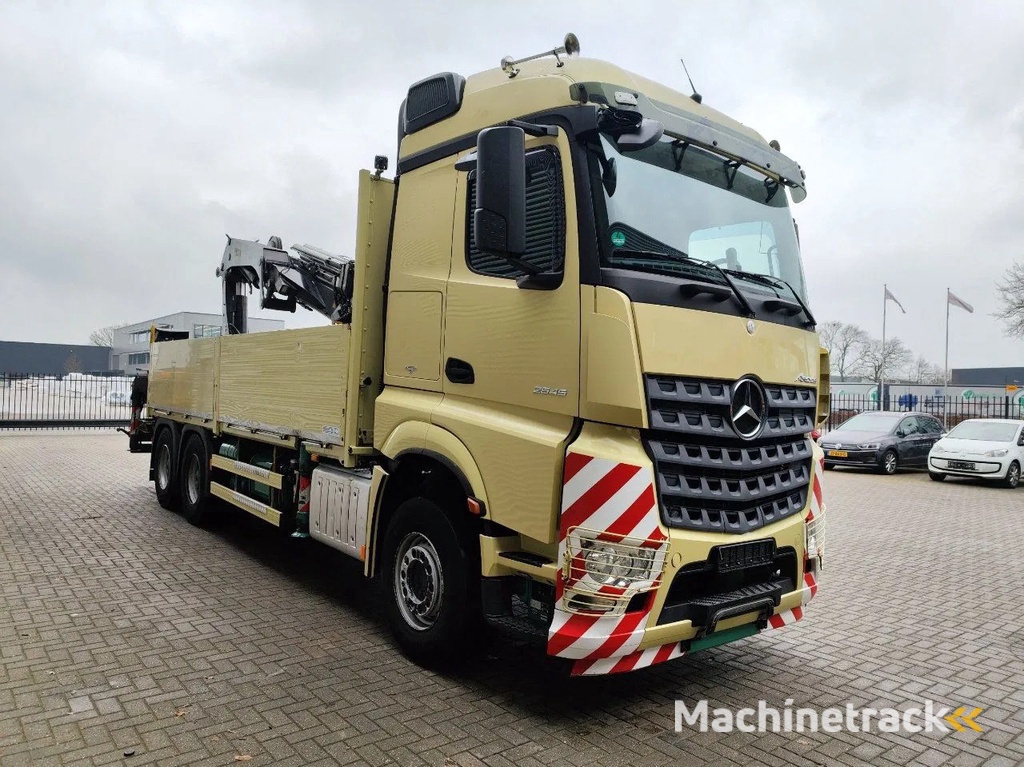 Hiab XS 377 Hipro 7 x Hydr. Hiab Rotated Clamp Mercedes Benz Arocs 2645 6x4 Euro 6!