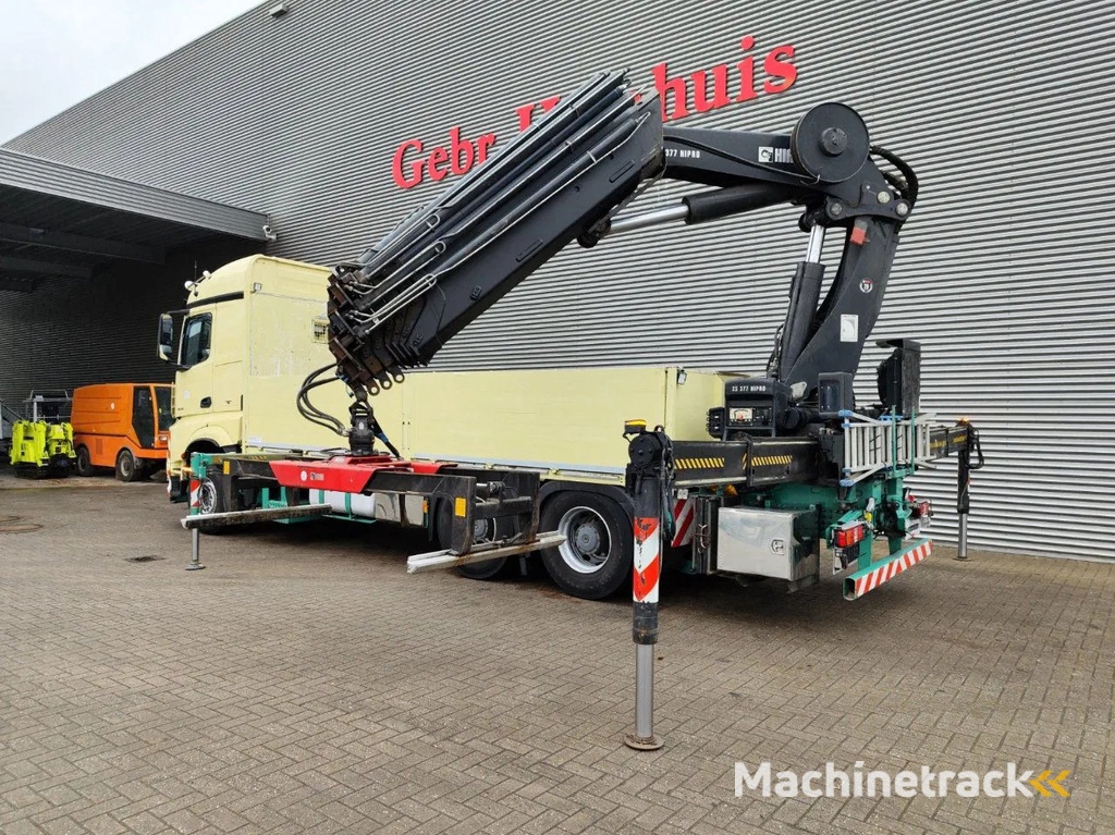 Hiab XS 377 Hipro 7 x Hydr. Hiab Rotated Clamp Mercedes Benz Arocs 2645 6x4 Euro 6!